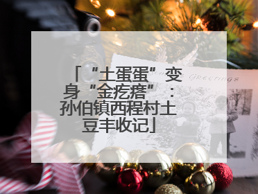 “土蛋蛋”变身“金疙瘩”：孙伯镇西程村土豆丰收记
