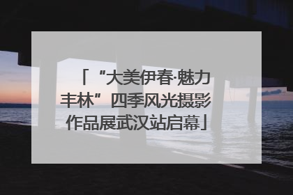“大美伊春·魅力丰林”四季风光摄影作品展武汉站启幕