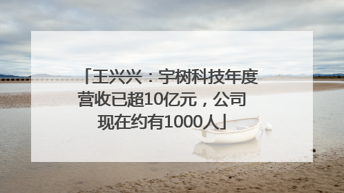 王兴兴：宇树科技年度营收已超10亿元，公司现在约有1000人