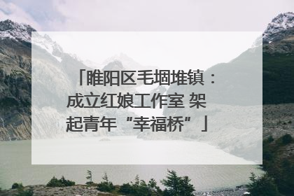 睢阳区毛堌堆镇：成立红娘工作室 架起青年“幸福桥”