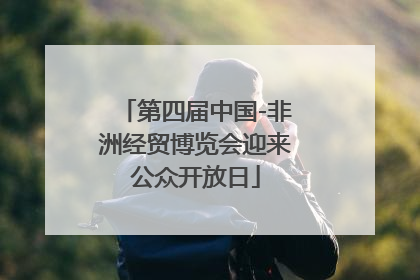 第四届中国-非洲经贸博览会迎来公众开放日