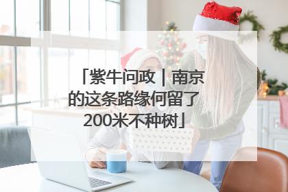 紫牛问政｜南京的这条路缘何留了200米不种树