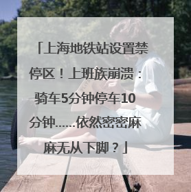 上海地铁站设置禁停区！上班族崩溃：骑车5分钟停车10分钟……依然密密麻麻无从下脚？