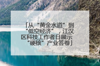 从“黄金水道”到“低空经济”，江汉区科技工作者日展示“硬核”产业答卷