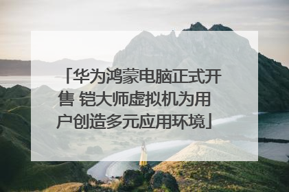 华为鸿蒙电脑正式开售 铠大师虚拟机为用户创造多元应用环境