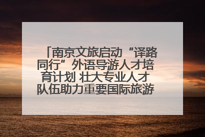 南京文旅启动“译路同行”外语导游人才培育计划 壮大专业人才队伍助力重要国际旅游目的地建设
