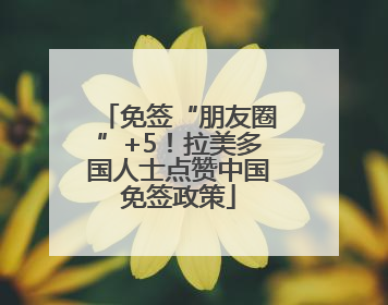 免签“朋友圈”+5！拉美多国人士点赞中国免签政策