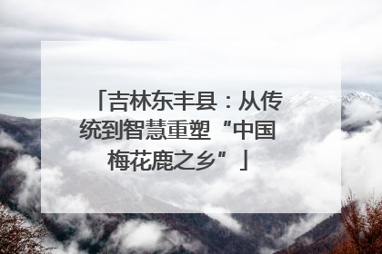 吉林东丰县：从传统到智慧重塑“中国梅花鹿之乡”