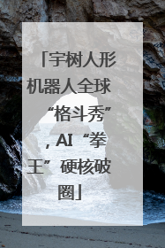 宇树人形机器人全球“格斗秀”，AI“拳王”硬核破圈