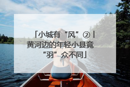 小城有“风”②丨黄河边的年轻小县竟“羽”众不同