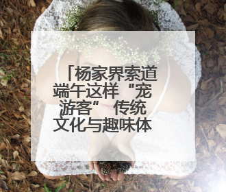 杨家界索道端午这样“宠游客” 传统文化与趣味体验点亮佳节