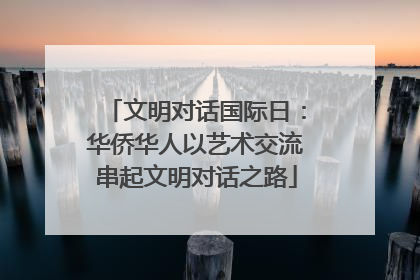 文明对话国际日：华侨华人以艺术交流串起文明对话之路