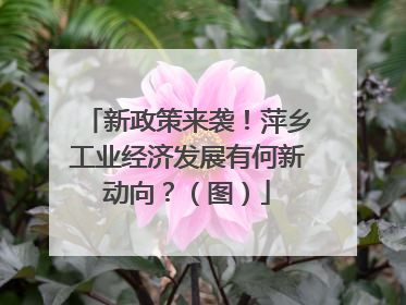 新政策来袭！萍乡工业经济发展有何新动向？（图）
