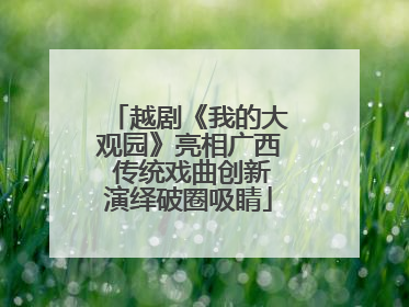 越剧《我的大观园》亮相广西 传统戏曲创新演绎破圈吸睛