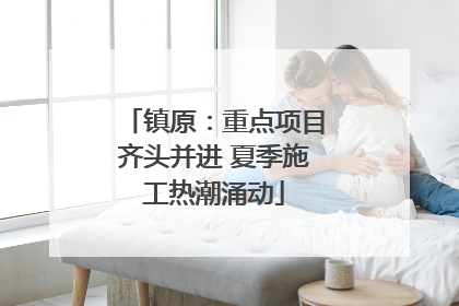 镇原：重点项目齐头并进 夏季施工热潮涌动