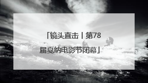 镜头直击丨第78届戛纳电影节闭幕