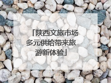 陕西文旅市场多元供给带来旅游新体验