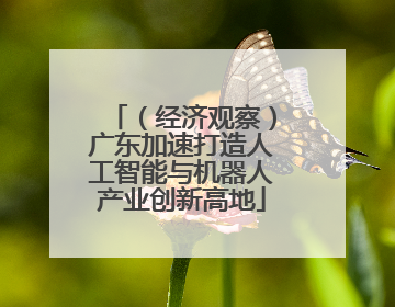 （经济观察）广东加速打造人工智能与机器人产业创新高地