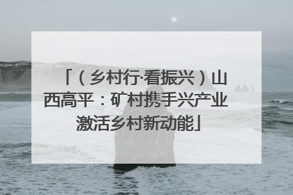 （乡村行·看振兴）山西高平：矿村携手兴产业 激活乡村新动能
