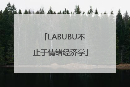 LABUBU不止于情绪经济学